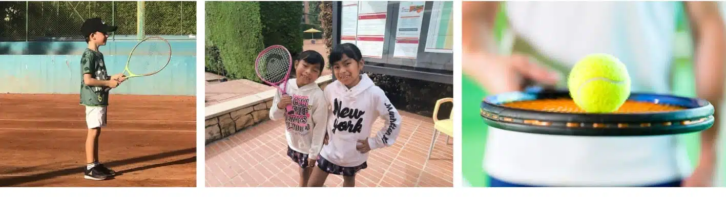 Family Tennis Camp Nueva Lengua Banner